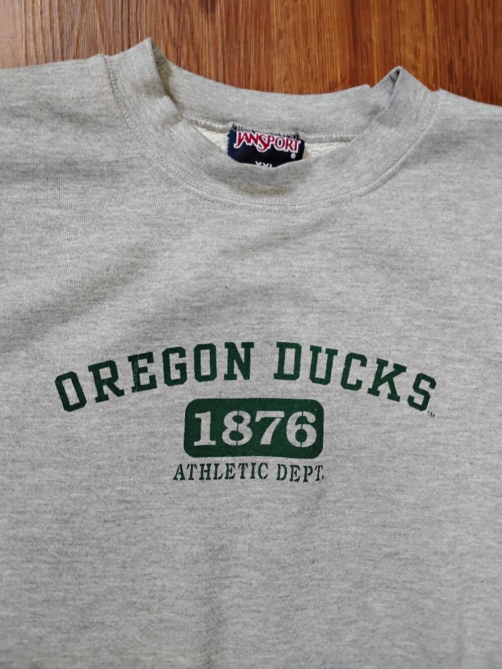 Vintage Jansport Oregon Ducks Crewneck Sweatshirt